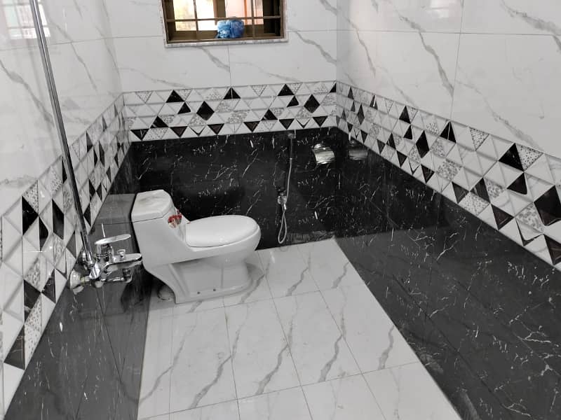 35x80 Separate Gate Marble Flooring Upper Portion With Servant Quarte Available On Rent In I-8 9