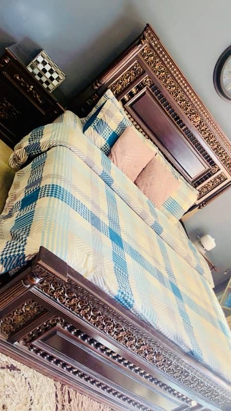 king size bed with dressing table for sale 4