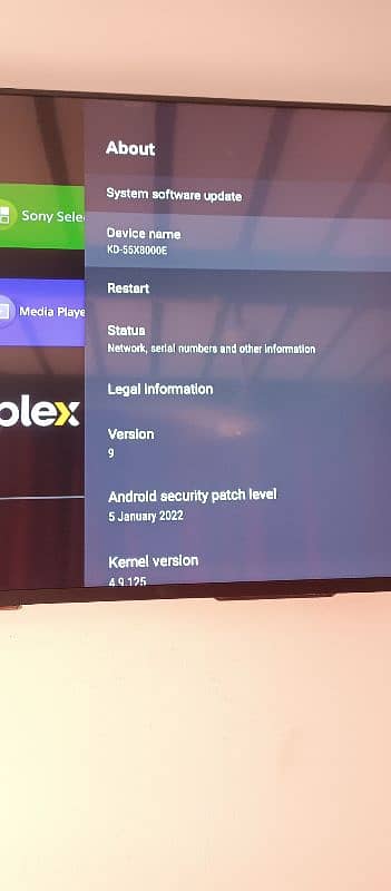 Sony bravia Android LED smart tv 55 inch 7