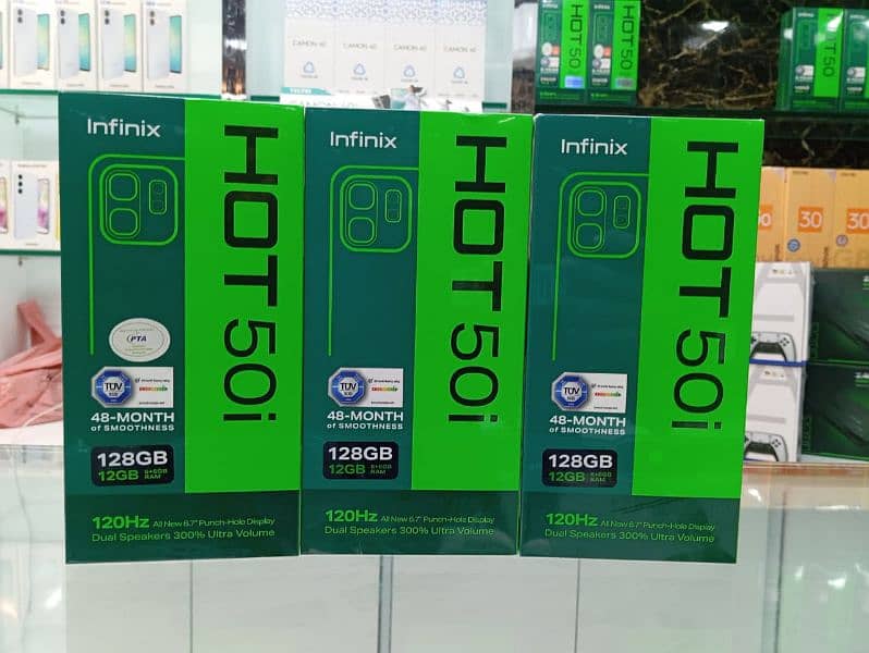 Infinix Hot 50i Box Pack 0