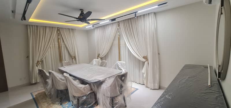 F-11/2: A Brand New Masterpiece of EleganceFully-Furnished 666 Yards Residence, Dimension = 50120, Margalla-Facing, High-End Construction, 9 Luxurious Bedrooms, A Spacious Full Basement. Price: 32.50 Crores. 28
