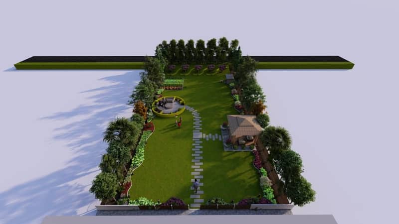 2 Kanal Spring Meadows Farm House Plot for Sale On Installments | 100% Developed | Lahore Bedian Road 3