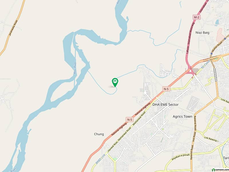 5 Marla residential plot for sale in lahore Park view city block platinum 0