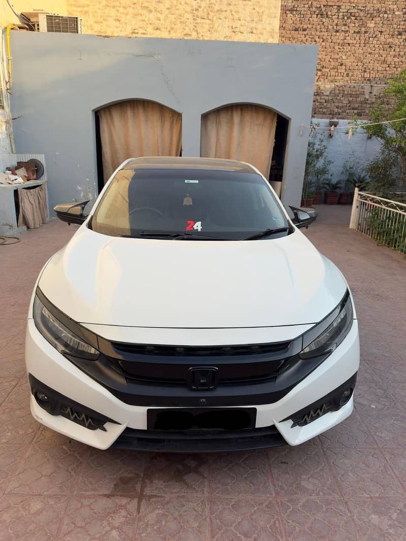 Honda Civic VTi Oriel Prosmatec 2017 1.8 white meter 0