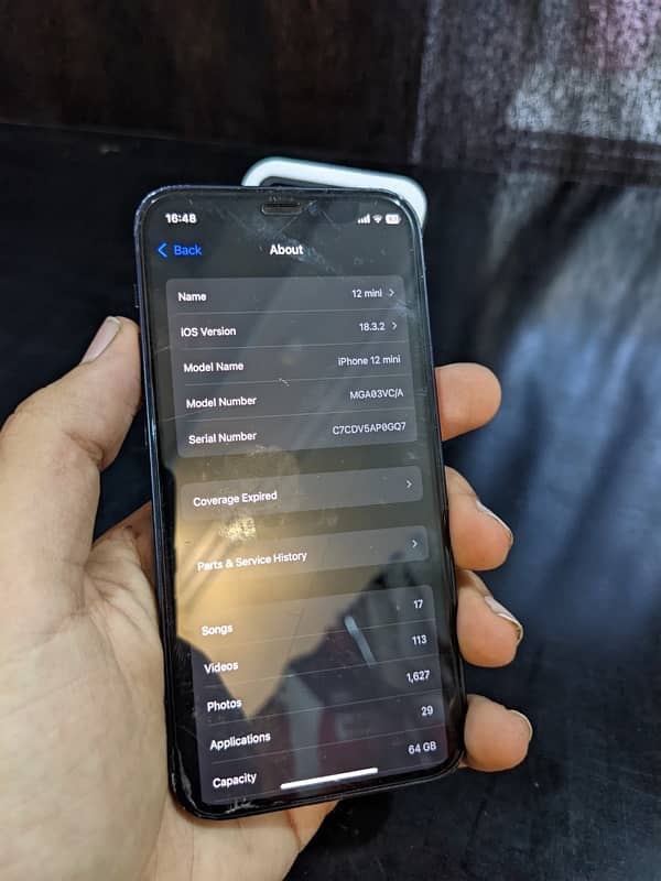 Iphone 12 mini FU (only exchange with 12pro) 8