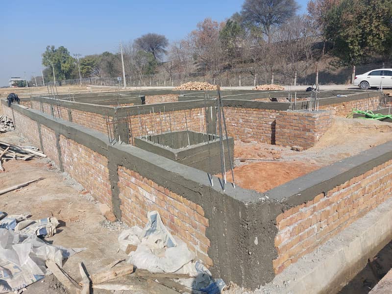 1 Kanal Excellent Location Residential Plot . Available For Sale In F-17 . 1