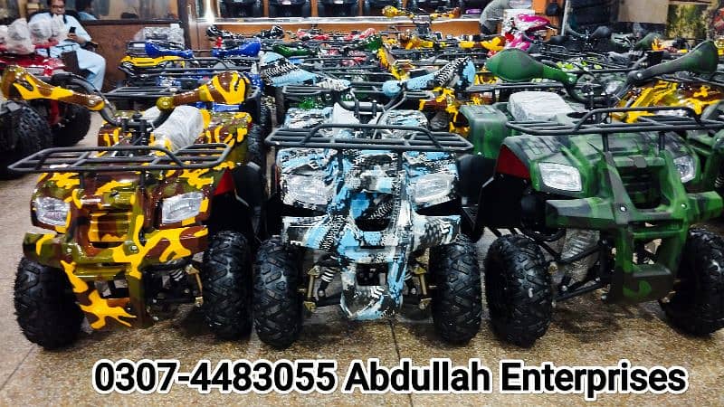 110cc 2 kids sitting capacity jeep model ATV Quad Bike for sale 0