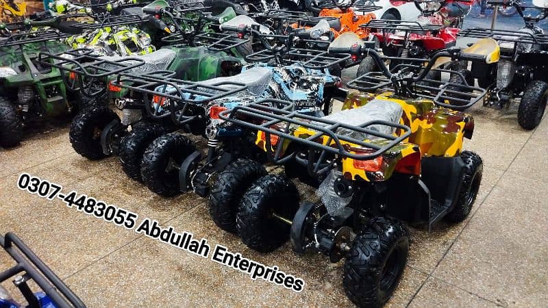 110cc 2 kids sitting capacity jeep model ATV Quad Bike for sale 3