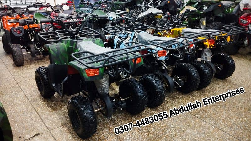 110cc 2 kids sitting capacity jeep model ATV Quad Bike for sale 5