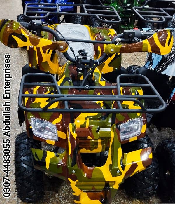110cc 2 kids sitting capacity jeep model ATV Quad Bike for sale 10