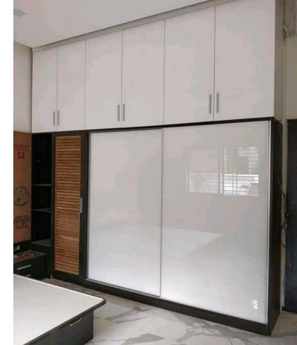 Almari Wardrobe With Storage Cabinets Avl 7