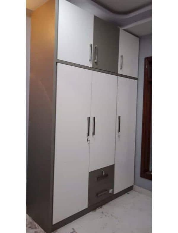 Almari Wardrobe With Storage Cabinets Avl 9