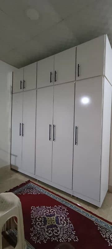Almari Wardrobe With Storage Cabinets Avl 11
