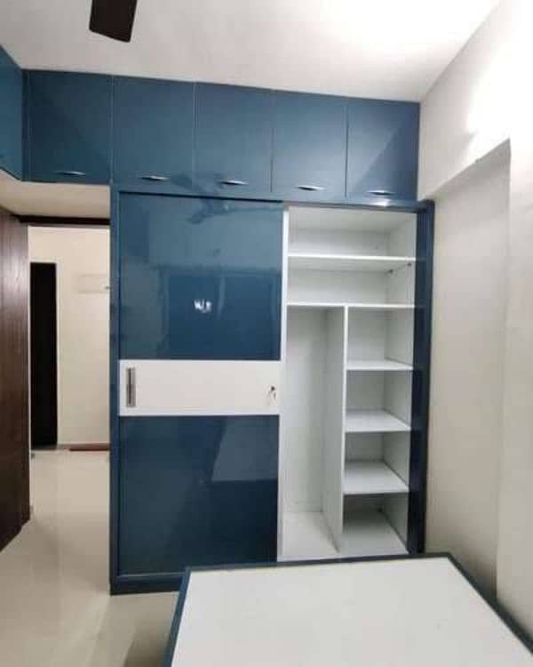 Almari Wardrobe With Storage Cabinets Avl 12