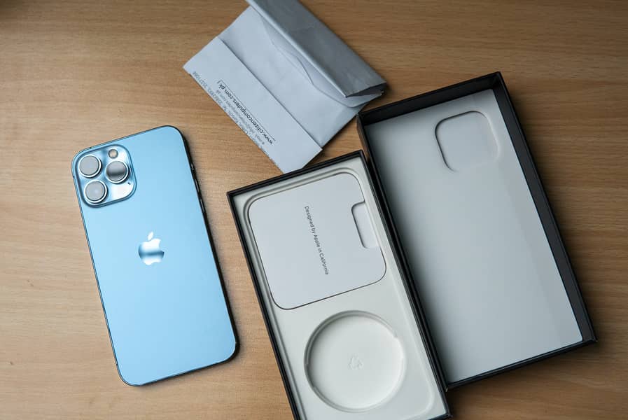iPhone 13 Pro Max PTA approved | 128 GB | eSim + Physical sim 2
