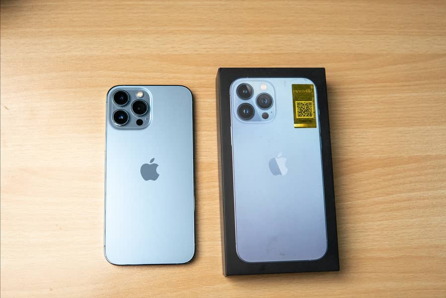 iPhone 13 Pro Max PTA approved | 128 GB | eSim + Physical sim 0