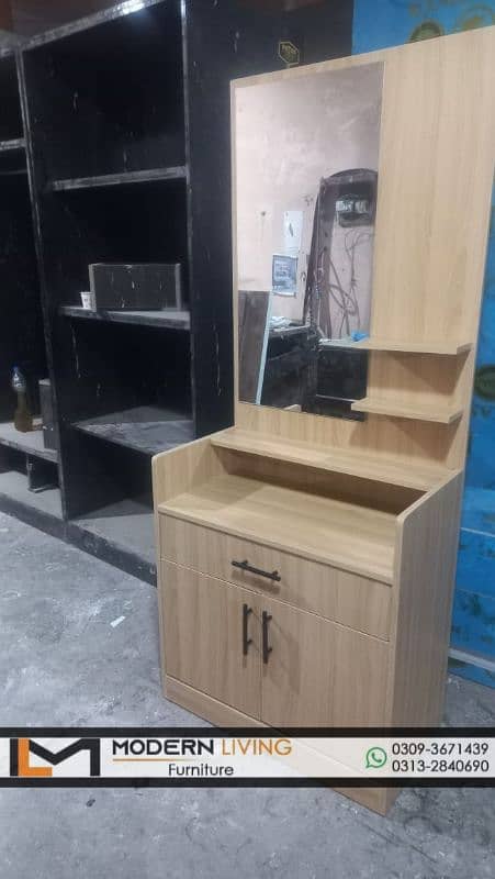 Dressing Table Full Mirror And Shelves Best Quality 3