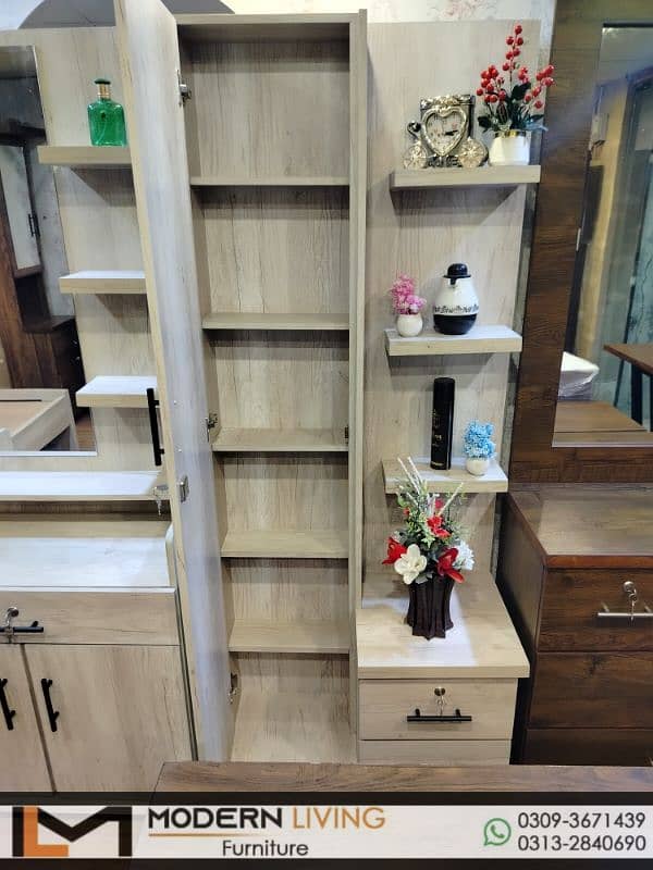 Dressing Table Full Mirror And Shelves Best Quality 6