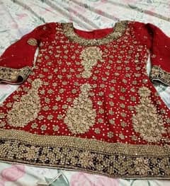 Bridal Red lehnga for sale