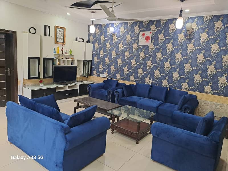 10 Marla fully furnished house available for rent bahria town phase 5 Rawalpindi 0