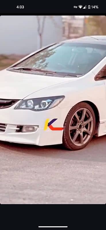 Honda civic FD2R original rims 1
