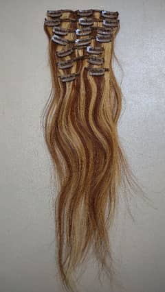 Human Hair Extensions Clipon