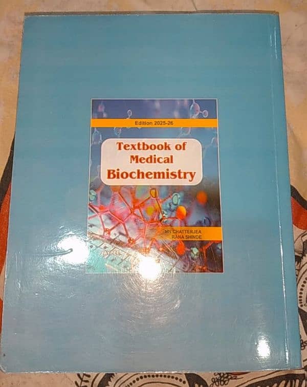 Textbook of Biochemistry by MN Chatterjee 3