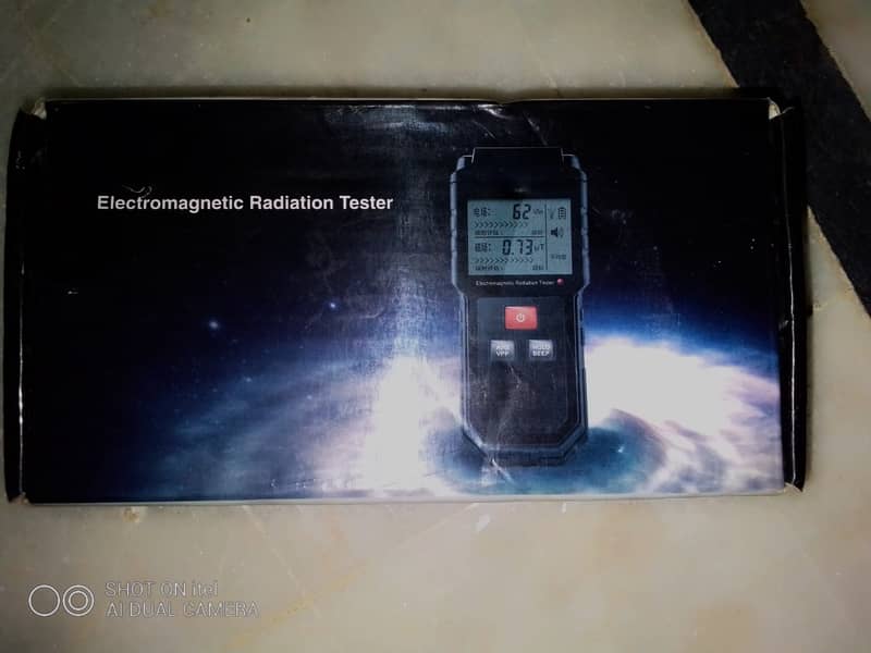 Original Electromagnetic Radiation Detector with Sound and Light 0