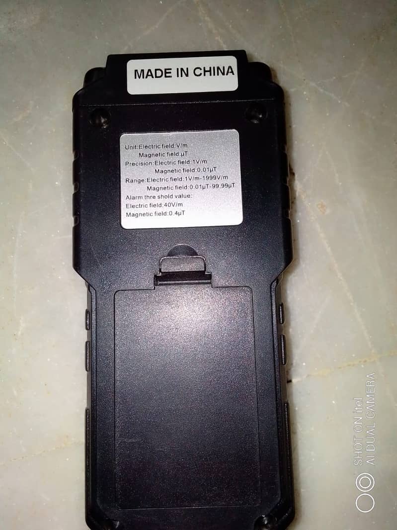 Original Electromagnetic Radiation Detector with Sound and Light 3