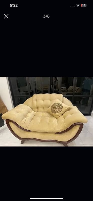 Sofa Set 3,2,1 Plus center Table 0