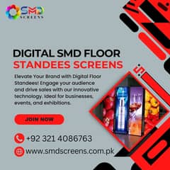 Floor Standee Display Screens indoor/Outdoor