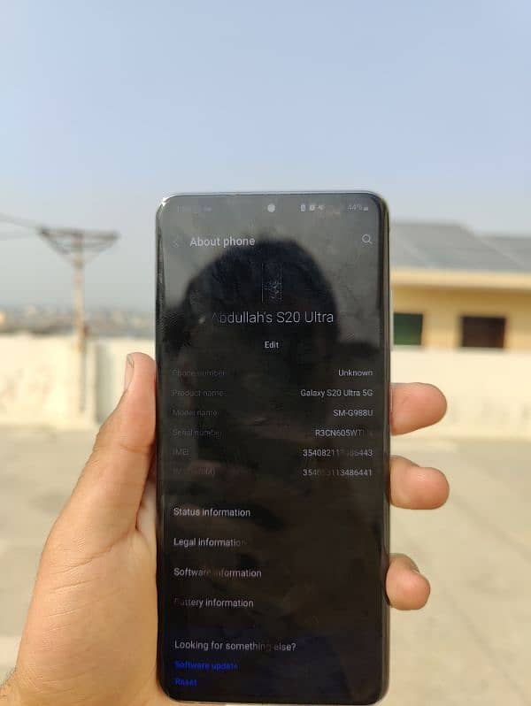 Samsung Galaxy s20 ultra 5g 5