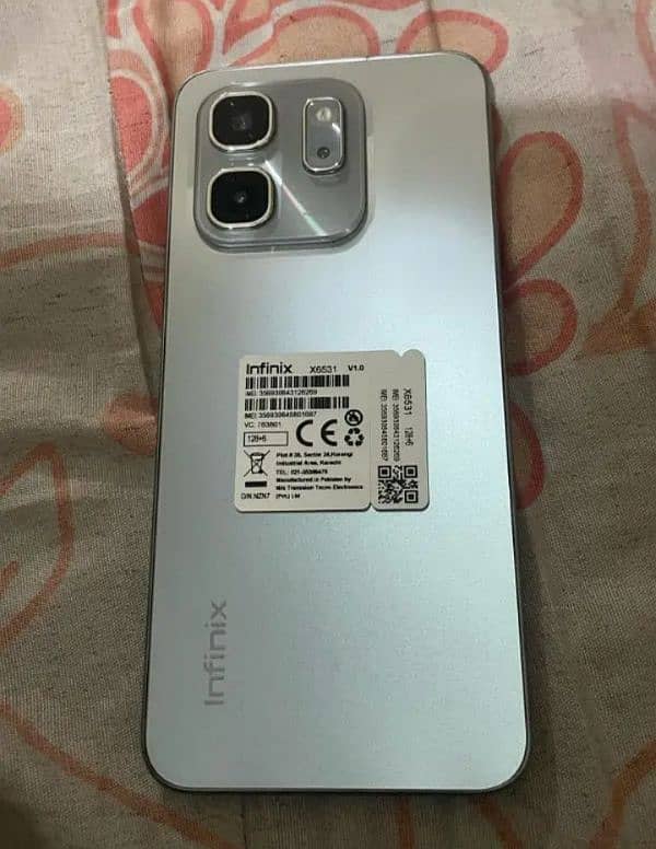 Infinix hot 50i just box open full warranty 0