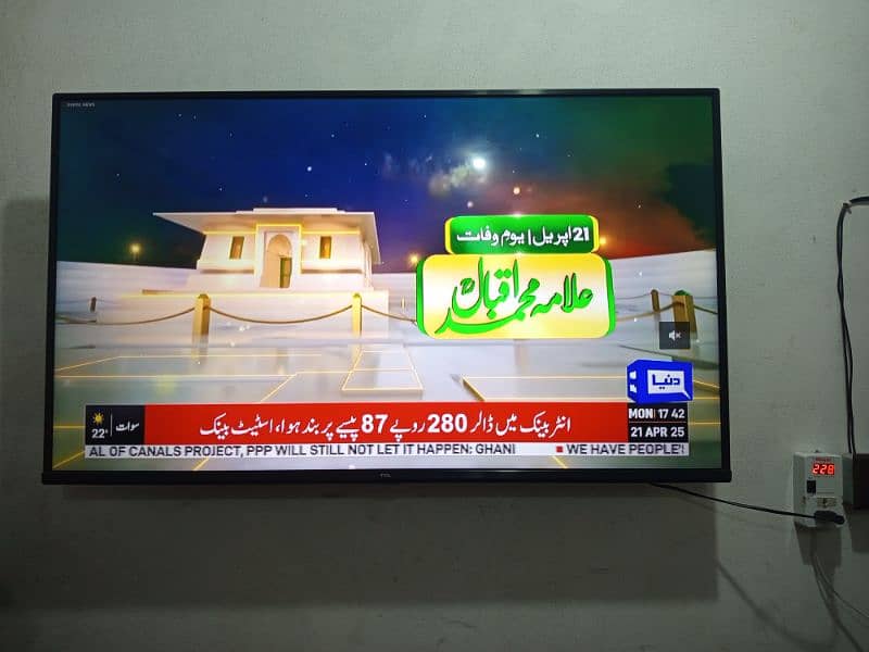 TCL LED 50 (Android, 4K Ultra HD) Model: 50P615 0