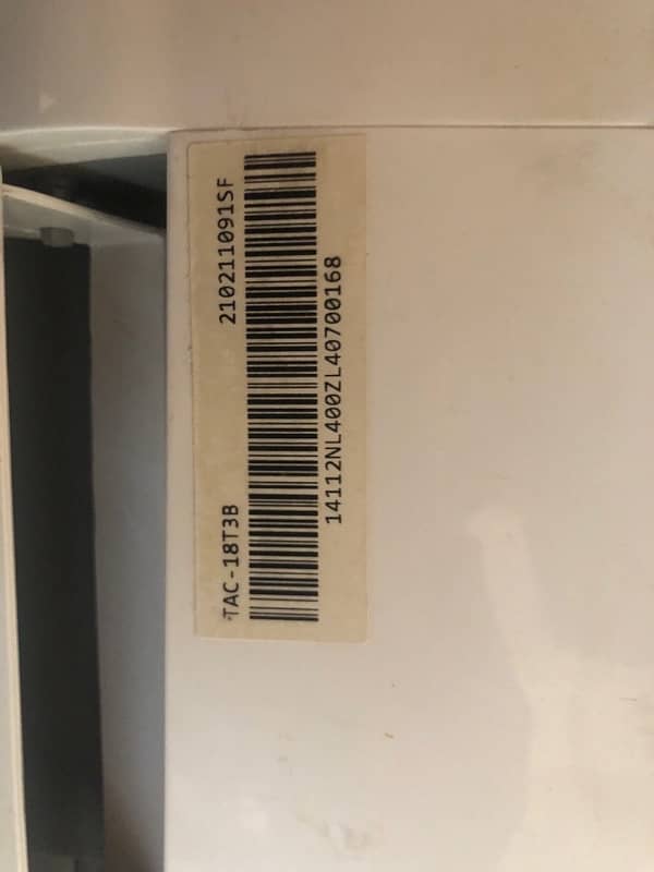 TCL 1.5 ton ac 2