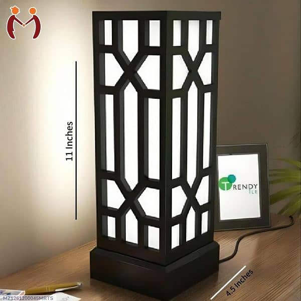 Side table lamp for bedroom and office 2