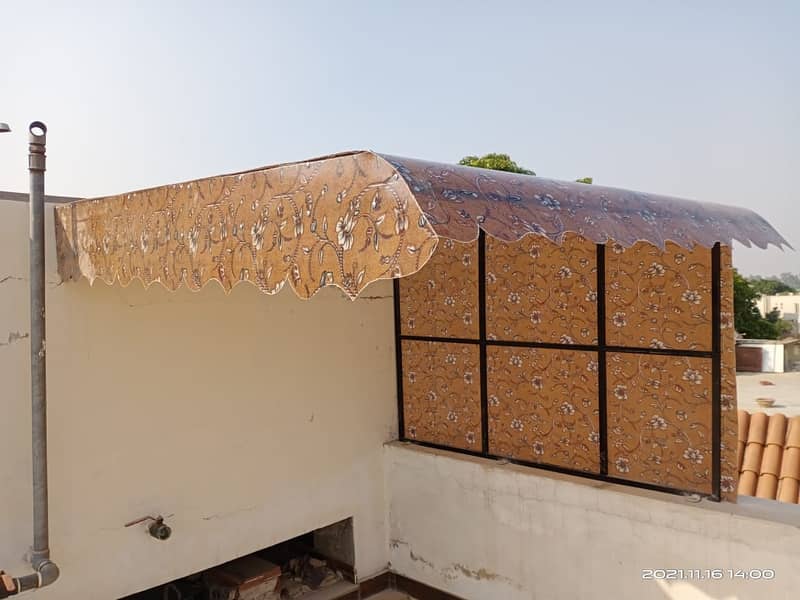Tensile Shed car parking shed,Fiber Glass works/ window shades / sheet 10