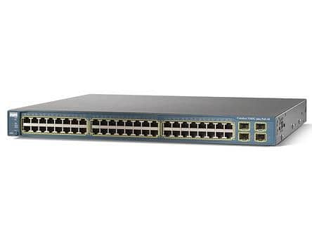 Cisco Catalyst 3560V2 48-Port 100MBPS Switch with 4 SFP – Used, Good C 1