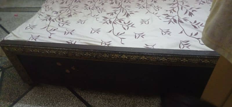 King size Bed for sale without mattress. 2