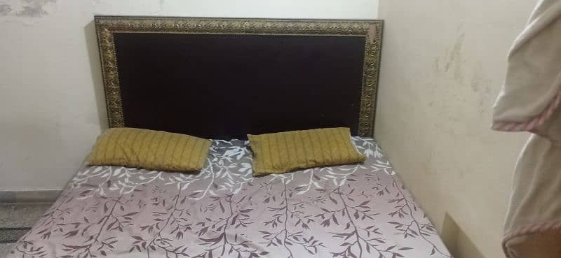 King size Bed for sale without mattress. 3