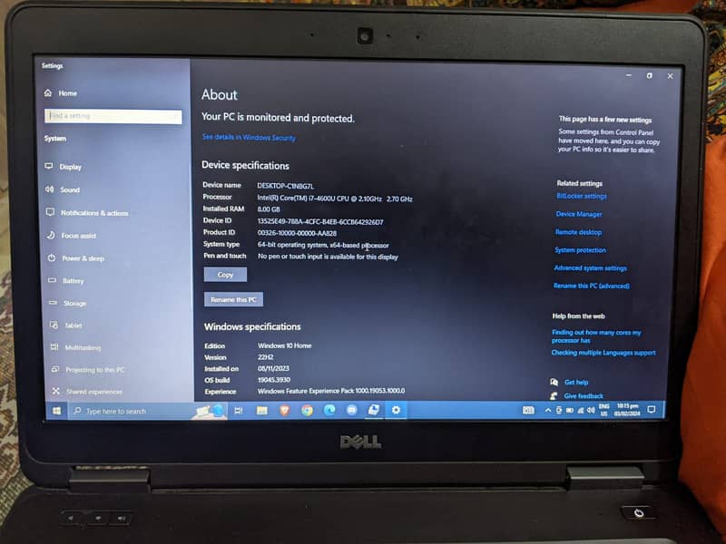 intel core i7 2gb Nvidia GPU 8gb Ram 1