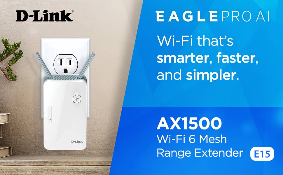 Dlink Wireless Access Point E15 AX1500 Wi-Fi 6 Mesh (Renewed) 0