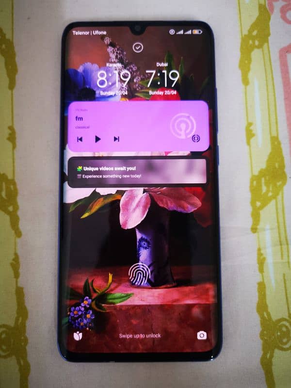 MI Note 10 Light 11/128 4k Edge Screen With Box Good Condition 0
