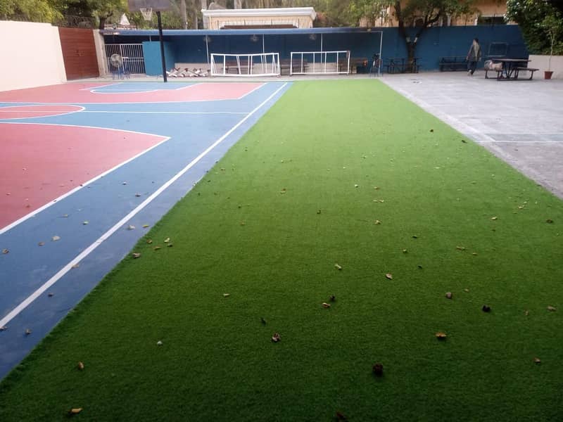Gym Flooring- bulk-green net-Pedal Court-Green Grass-Artificial grass 16