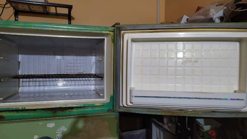 Dawlance refrigerator light green color 3