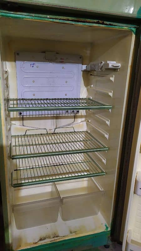 Dawlance refrigerator light green color 4
