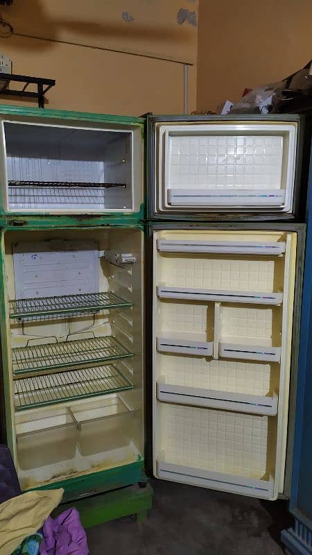 Dawlance refrigerator light green color 6