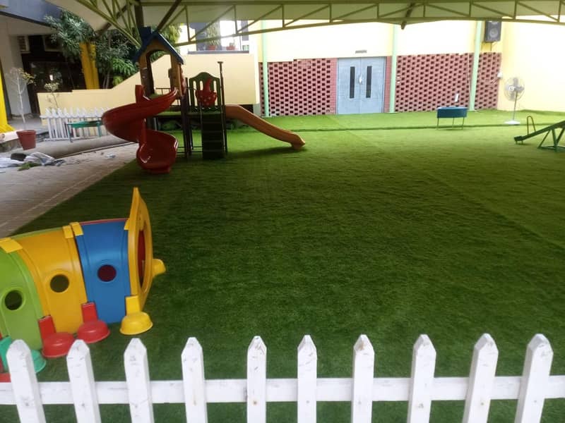 Gym Flooring- bulk-green net-Pedal Court-Green Grass-Artificial grass 11