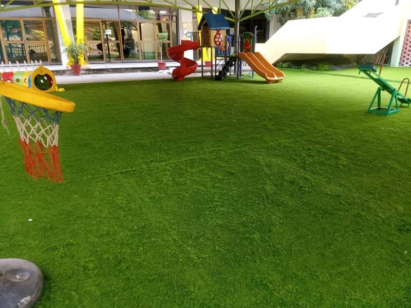 Gym Flooring- bulk-green net-Pedal Court-Green Grass-Artificial grass 12