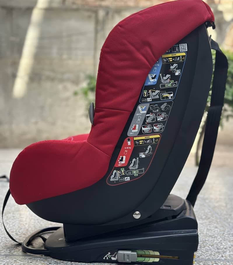 Car Seat - Maxi Cosi Milofix, Vivid Red - Brand New 5